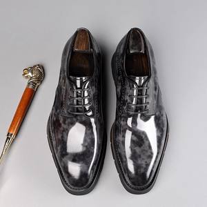 Luxury Formal Tasseled Genuine Leather Men's Loafers For Business Casual Driving - Product Image 4