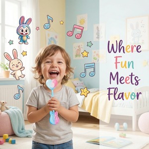 <span class=keywords><strong>Lecca</strong></span>-<span class=keywords><strong>lecca</strong></span> Musicale Senza Zucchero per Bambini, Regalo di Compleanno, Caramelle Dure alla Frutta Senza Zucchero - Product Image 2