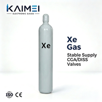 Gas Xenón de Grado Electrónico Xe 99.9999% 6N de Alta Pureza para Implantação Iónica en Semiconductores