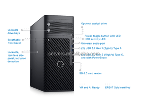 เวิร์กสเตชัน Dell 7865 พร้อมโปรเซสเซอร์ Dell Ai Deepseek Dual CPU Ryzen WX-Series 12-64 คอร์ - Product Image 1