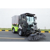 Balayeuse routière diesel S1800F 180L, largeur de balayage 1950 mm, balayeuse de rue à aspiration avec suppression de la poussière par brumisation d'eau