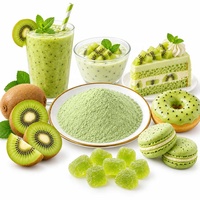 Poudre de kiwi naturelle en vrac, 25 kg, séchée par pulvérisation, pour boissons, smoothies, pâtisserie