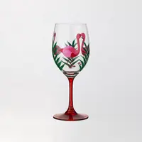 1 Pièce Verre À Cocktail Créatif Flamant Rose, Verre À Vin Rouge