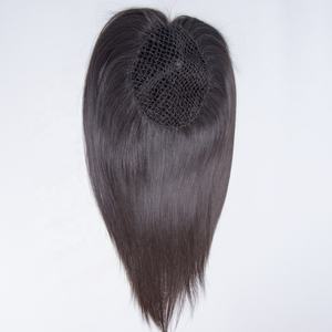 Micro line toppers cabello humano virgen fishnet integración pelo toppers Premium Remy cabello humano Topper - Product Image 5