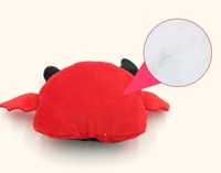 Vente en gros usine : Peluche diable rouge amusante pour festival, jouet en peluche pour chat