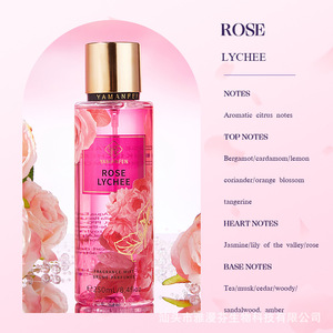Parfum floral pour femmes, spray <span class=keywords><strong>secret</strong></span> pour <span class=keywords><strong>le</strong></span> corps, parfum de longue durée et fraîcheur naturelle, meilleure vente en gros 250ml - Product Image 6
