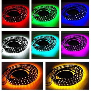 Venta Directa 1-to-4-5050 Luz Ambiental Decorativa para Chasis de Coche OLIVER de 12V, Controlada por Sonido, Colorida, 90*120cm - Product Image 5