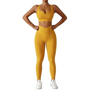 High Waist <b>Yoga</b> Leggings Full Length Solid Color Spandex Polyester Four-Way Stretch Breathable Quick-Dry <b>Plus</b> <b>Size</b> <b>Pants</b> Low MOQ - Product Image 6