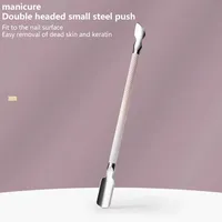 Kit de 4 ciseaux professionnels pour cuticules en acier inoxydable, coupe-ongles, pousse-cuticules, ciseaux pour peaux mortes, pinces pour manucure et pédicure