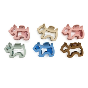 Fermagli per capelli Angelina in plastica da 6,5 cm in stile cartone animato per uso quotidiano da donna - Product Image 4