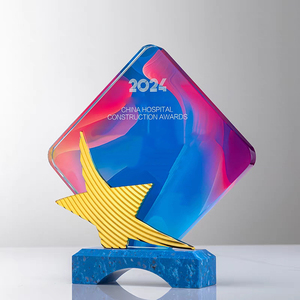 Fabricant de trophées, vente en gros, trophées de sublimation, derniers modèles de trophées créatifs en métal, trophées personnalisés en cristal - Product Image 5