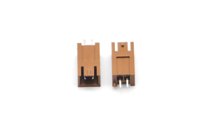 Conector de pines recto WAFER XHB (HA de altura aumentada) H:14.2mm 2P Marrón PA66 (1000PCS/Bolsa) - Product Image 4