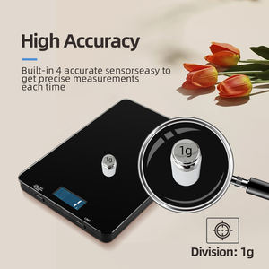 Balance de cuisine numérique intelligente en verre trempé Bluetooth haute précision avec application - Product Image 3