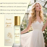 Parfum Oriental Musc Classique, Fragrance Naturelle Légère et Fraîche, Longue Durée, Parfum Unique qui Rehausse le Charme et le Tempérament, Huile de Parfum
