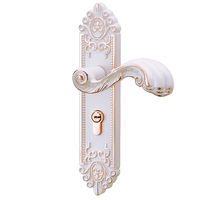 Poignée en laiton Design de luxe Serrure de porte Designs antiques Poignées de porte et de fenêtre rétro