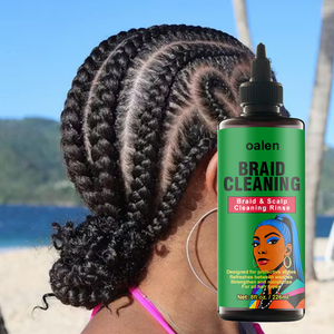 Luxfume <span class=keywords><strong>Rinçage</strong></span> Nettoyant à l'Acide Acétique <span class=keywords><strong>de</strong></span> Pomme Herbal Nourrissant Réparateur des Cheveux Rafraîchissant du Cuir Chevelu Élimine l'Accumulation <span class=keywords><strong>de</strong></span> Cheveux Apaise le Cuir Chevelu - Product Image 1