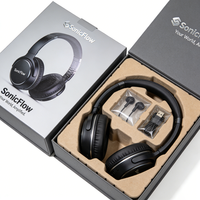 Boîte d'emballage personnalisée pour écouteurs Bluetooth, boîte cadeau pour produit électronique portable, étui de rangement pour casque sans fil