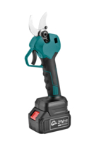 Sk5 Mes Materiaal Draadloze Elektrische Snoeischaar Met Schaar Snoeischaar Fruit Batterij Aangedreven Voor Snoeien