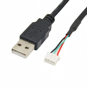 <b>Usb</b> To <b>Usb</b> <b>2.0</b> 4 Pin Connector <b>Cable</b> Motherboard Adapter All Copper Data <b>Cable</b> Black - Product Image 4
