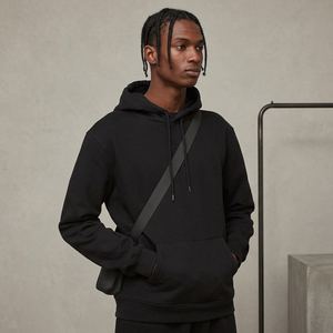 Sudadera con Capucha Extra Grande para Hombre, 100% Algodón, Personalizada con Impresión Digital, Diseño de Borde sin Rematar, con Logotipo, Teñido Liso, para Invierno, Venta al Por Mayor - Product Image 1