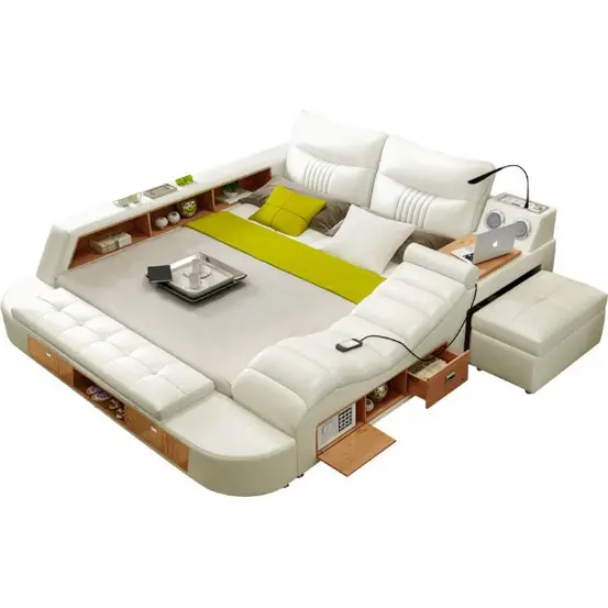 Moderne Eenvoudige Multi-Functionele Smart Bed