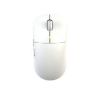 Souris de jeu ergonomique sans fil rechargeable tri-mode légère, rétroéclairée RGB, 10000 DPI, 6 boutons, récepteur USB Type-C