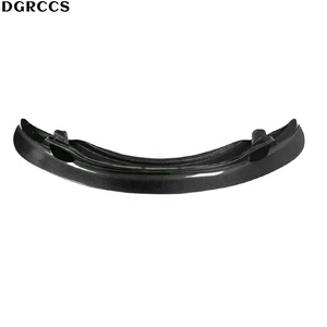 Pour Série 3 E92 M3 2005-2013, kit d'accessoires de pare-chocs avant en fibre de carbone style GT4, lèvre avant, pelle avant - Product Image 3