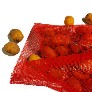 Sacs tubulaires en PP Leno robustes de 50 kg pour oignons et pommes de terre, sacs en filet PE avec cordon de serrage, personnalisation acceptée - Product Image 3
