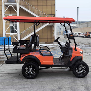 Carritos de Golf Eléctricos de Alta Calidad a Precio de Fábrica, 4 Plazas, Personalizados, Todoterreno, Vehículo de Recepción, Carrito de Golf de Patrulla - Product Image 3
