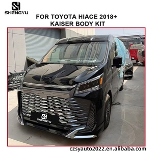 Kit carrosserie Shengyu PP pour Toyota Hiace 2018+ - Mise à niveau au style <span class=keywords><strong>Kaiser</strong></span> |   Installation facile | |   Haute qualité |   OEM - Product Image 3