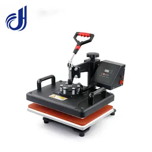 Custom Heat Transfer Printer Rotation Heat Press Machine 8 In 1 Combo Set Hat Mug Plate Bottle T-Shirts Printing