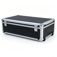Valise à outils en aluminium sur mesure avec découpes en mousse, valise de transport robuste pour équipement lourd avec roues