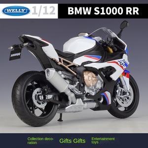 WELLY 1:12 B-<span class=keywords><strong>M</strong></span>-W 2021 S1000RR Modellino Moto da Corsa in Lega Pressofusa Modello di Moto Sportiva da Strada Simulazione da Collezione - Product Image 3