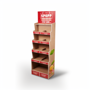 POP up Cartón Miel Bolsa de café Carrito de dulces Exhibición de piso Soporte de exhibición al por menor Promoción de vacaciones - Product Image 2