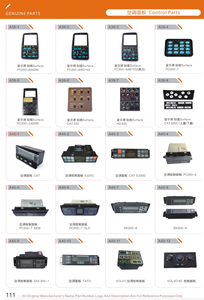 แผงจอแสดงผลอะไหล่ของ <span class=keywords><strong>Kafu</strong></span> 4652262 4631127 4653775 ZAXIS450-3รถขุด ZAXIS200-3 - Product Image 5