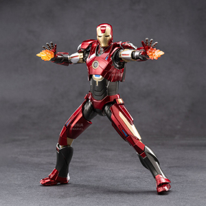 Zd Toys <span class=keywords><strong>Iron</strong></span> <span class=keywords><strong>Man</strong></span> Originale Genuino Marvel Edizione 10° Anniversario - <span class=keywords><strong>Iron</strong></span> <span class=keywords><strong>Man</strong></span> Mk16 Non Luminoso 1/10 <span class=keywords><strong>Action</strong></span> Figure con Articolazioni Mobili - Product Image 5