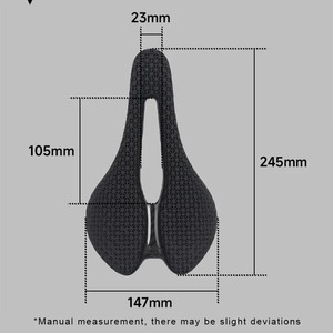 ODI MTB sillín 3D impreso hueco transpirable asiento de <span class=keywords><strong>bicicleta</strong></span> de carretera cojín cómodo ultraligero accesorios de asiento de ciclismo - Product Image 2