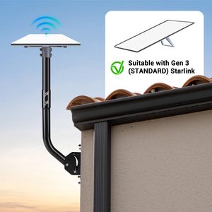 Kit de Adaptador de Tubo Universal Ajustable para Montaje en Pared, Precio de Fábrica, para Starlink Gen 3, para Antena Receptora de Satélite - Product Image 5