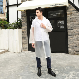 <span class=keywords><strong>Poncho</strong></span> di emergenza <span class=keywords><strong>impermeabile</strong></span> con cappuccio lungo da uomo e <span class=keywords><strong>donna</strong></span> con Logo riutilizzabile e antivento per adulti - Product Image 4