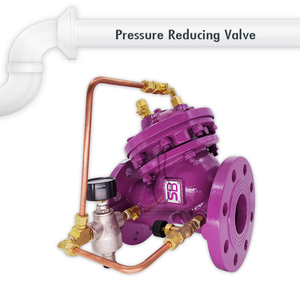 Válvula Reductora de Presión Pilotada de Hierro Fundido PRV-4102 ASTM A48 ASTM A395 con Rosca BSPT - Product Image 2