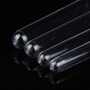 Kangzhijia Disposable <b>Plastic</b> Test <b>Tubes</b> 13x78mm Transparent Rigid Laboratory Use Regular Test <b>Tubes</b> - Product Image 2