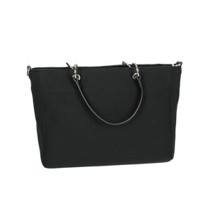 Borsa Casual X10.002 decorazione a catene nere fodera in vera pelle aperta a due cinturini stampa Logo Casual di ultima generazione - Product Image 4