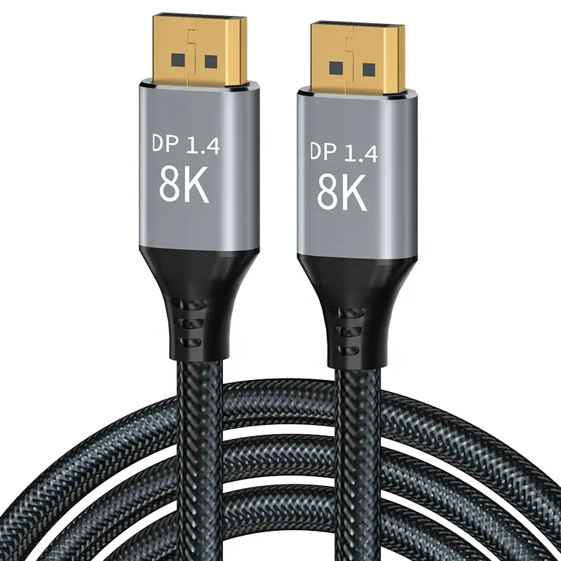 Production dp to dp cable 8k60Hz 2M high definition multimedia computer esports display HD connection DP cable version 1.4.