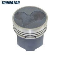 Ensemble piston 1G466-21900 surdimensionné 025 compatible avec les moteurs diesel Kubota V2203 V2403 pour tracteurs et excavatrices avec référence OEM 1G466-21110