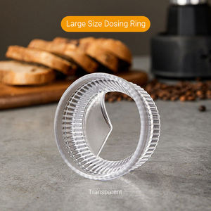 การออกแบบใหม่เอสเพรสโซ่ Moka Pot แหวนจ่ายกาแฟช่องทางจ่ายกาแฟเครื่องมือกระจายผง 2 ใน 1 จําหน่ายกาแฟ - Product Image 5