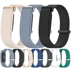 Bracelets de montre en silicone OEM avec fermoir métallique, bracelets de remplacement sportifs, accessoires pour Google Fitbit Air Smart Band - Product Image 1