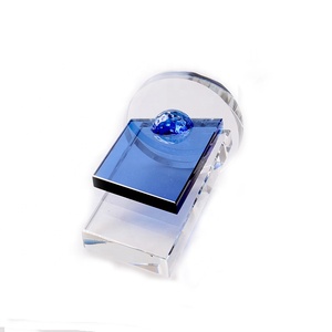 3 Size Cheap Wholesale High-quality K9 Blank Crystal Glass Trophy Award with <strong>Golf</strong> <strong>Ball</strong> - Product Image 5