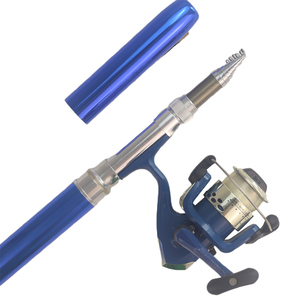 Collapsible <strong>Pen</strong> Ice <strong>Fishing</strong> <strong>Rod</strong> Spinning Reel Combo and Tackle Boxes 28-Piece <strong>Kit</strong> with Lure Line Accessories for Carp Lake Use - Product Image 2