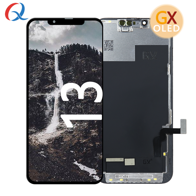 GX OLED Mobile Phone LCD Display for iPhone 13 Screen Replacement Original Pantalla Assembly