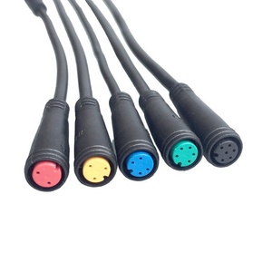 Elektrische Fiets Ip67 Waterdicht M6 M7 M8 Mini Cirkelvormige Connector Mannelijke Vrouwelijke 3 6 2 4 5 8pin E-Bike Waterdichte Voedingskabel - Product Image 6